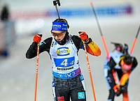 Führt die Weltcup-Gesamtwertung im Biathlon an: Franziska Preuß.