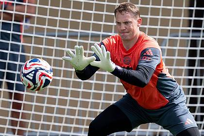 Sven Hoppe/dpa | «Wir werden bereit sein.» Bayern-Kapitän Manuel Neuer beim Training.