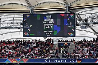 Federico Gambarini/dpa | Zweimal entschied der Videobeweis gegen Deutschland. 