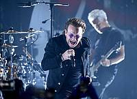 Bono, Frontmann von U2, bei einem Auftritt im Sommer 2018.