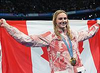 Marcus Brandt/dpa | Summer McIntosh ist Olympiasiegerin und Weltrekordhalterin.