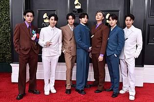 Jordan Strauss/Invision/AP/dpa | BTS gehört zu den erfolgreichsten K-Pop-Bands. (Archivbild)