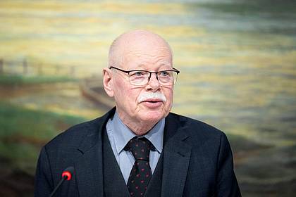 Sina Schuldt/dpa | Ulrich Mäurer ist Gastgeber für die Innenministerkonferenz.