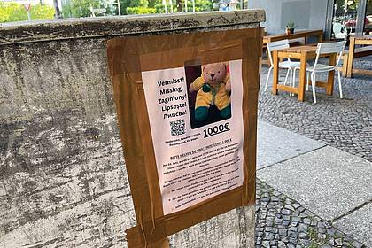 Christof Bock/dpa | 1.000 Euro Finderlohn sind auf Steckbriefen ausgesetzt. (Archivbild)