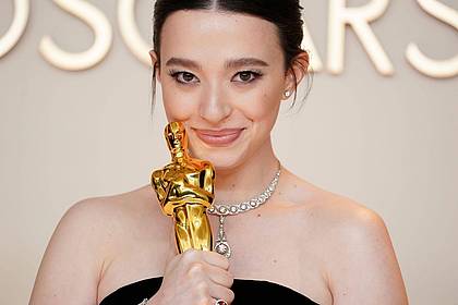 Jordan Strauss/Invision/AP/dpa | «Anora»-Darstellerin Mikey Madison setzte sich bei den Oscars dieses Jahr in der Kategorie «Beste Hauptdarstellerin» gegen Cynthia Erivo («Wicked»), Karla Sofía Gascón («Emilia Pérez»), Fernanda Torres («Für immer hier») sowie Demi Moore («The Substance») durch.